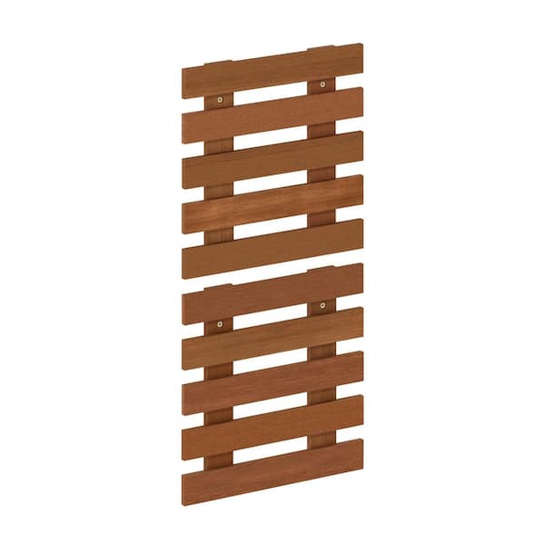Tioman 11. 8 x 11. 8 in. Natural Wood Wall Mount Planter 2-Pack