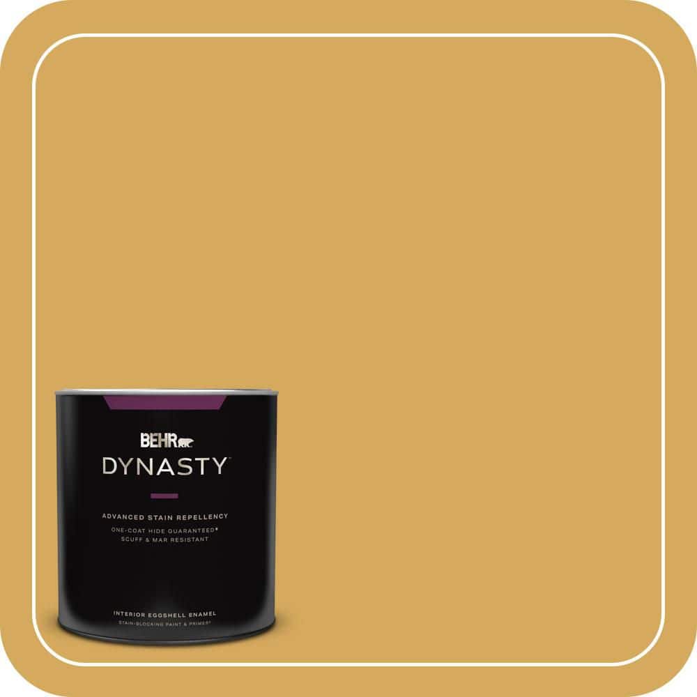 1 qt. #340D-5 Galley Gold Eggshell Enamel Interior Stain-Blocking Paint and Primer price history on PriceWatchPro