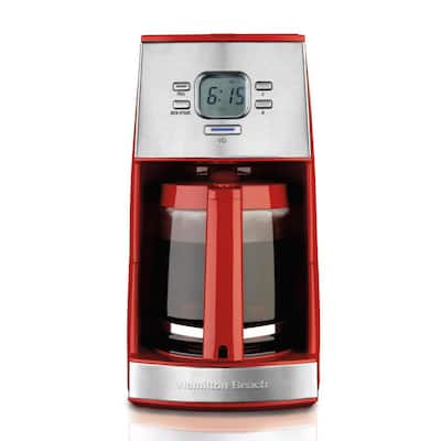 12-Cup Red ensemble Coffee Maker