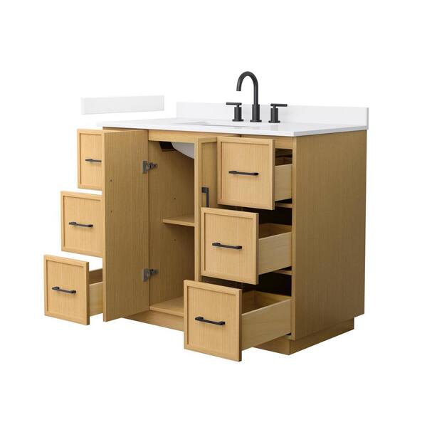 Wyndham Collection Elan TK 42 in. Single Freestanding Light