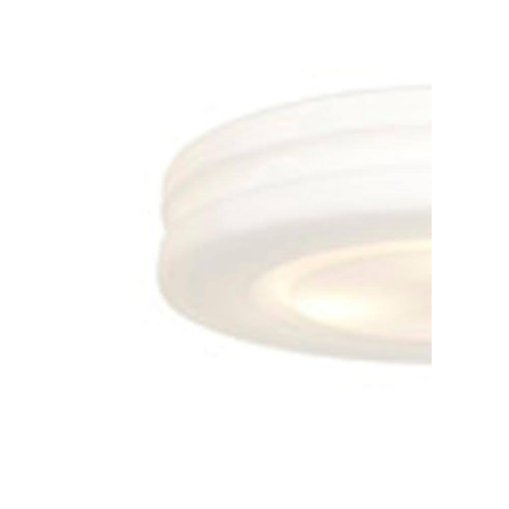 Altum White Glass Flush Mount Light Fixture