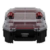 Husky Build-Out Modular Tool Storage 6-Compartment Deep Organizer HKY22846ST