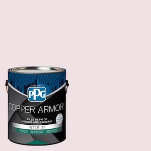 1 gal. PPG1182-1 Pink Booties Eggshell Antiviral and Antibacterial Interior Paint with Primer