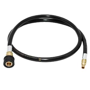 48 in., 1/4 in. RV, Van, Trailer, Dual Quick Connect Hose, LP Gas Only