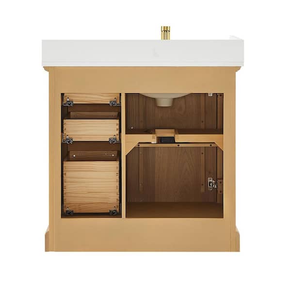 ROSWELL Tokyo 36 in. W. x 22 in. D x 44 in. H Single Bath Vanity