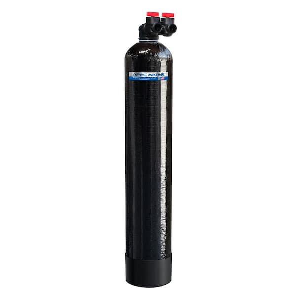 APEC Water Systems APEC Water FUTURA-10-FG Premium 10 GPM Whole House Salt-Free Water Softener and Water Conditioner, Black