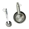 LEXI HOME 8-Piece Stainless Steel Measuring Cup and Spoon Set MW3446 - The  Home Depot