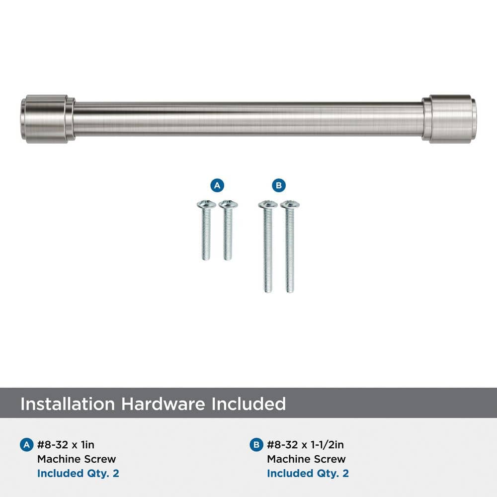 Faircrest 6-5/16 in. (160mm) Center-to-Center Satin Nickel Bar Cabinet Pull
