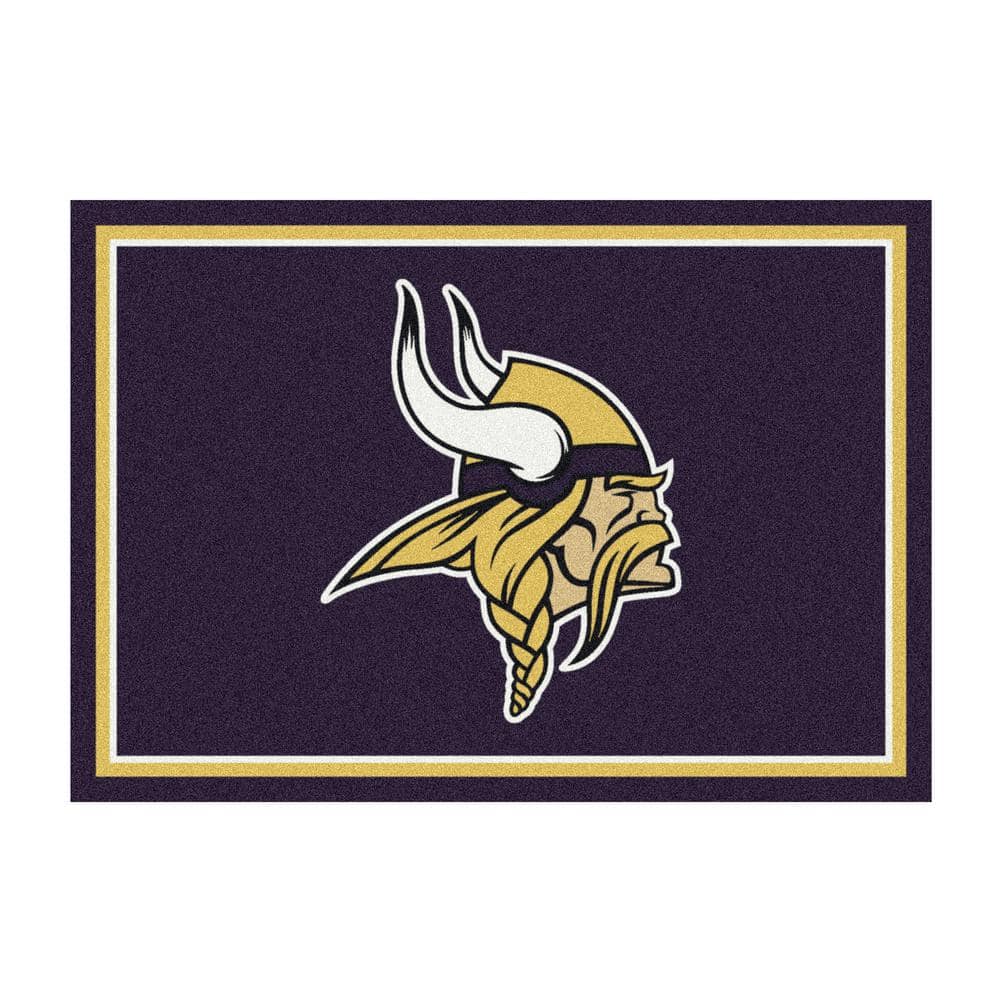 Fanmats NFL - Minnesota Vikings XFIT 4ft. x 6ft. Plush Area Rug