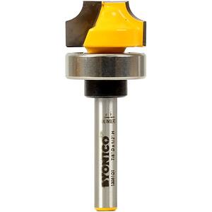 Yonico 13081t 7/32-Inch Radius Round Over Groove Router Bit 3/4-Inch Shank 