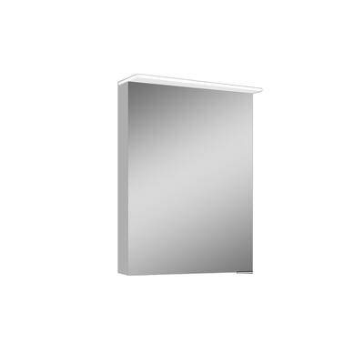 Paseo 19.6875 in. x 27.5625 Lighted Impressions Frameless Surface-Mount LED Mirror Medicine Cabinet