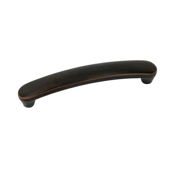 Sumner Street Home Hardware Selma 4 in. (102 mm) Center-to-Center Modern Oil Rubbed Bronze Arched Drawer Pull