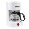 EUROSTAR 4-Cup Coffeemaker (WHITE)