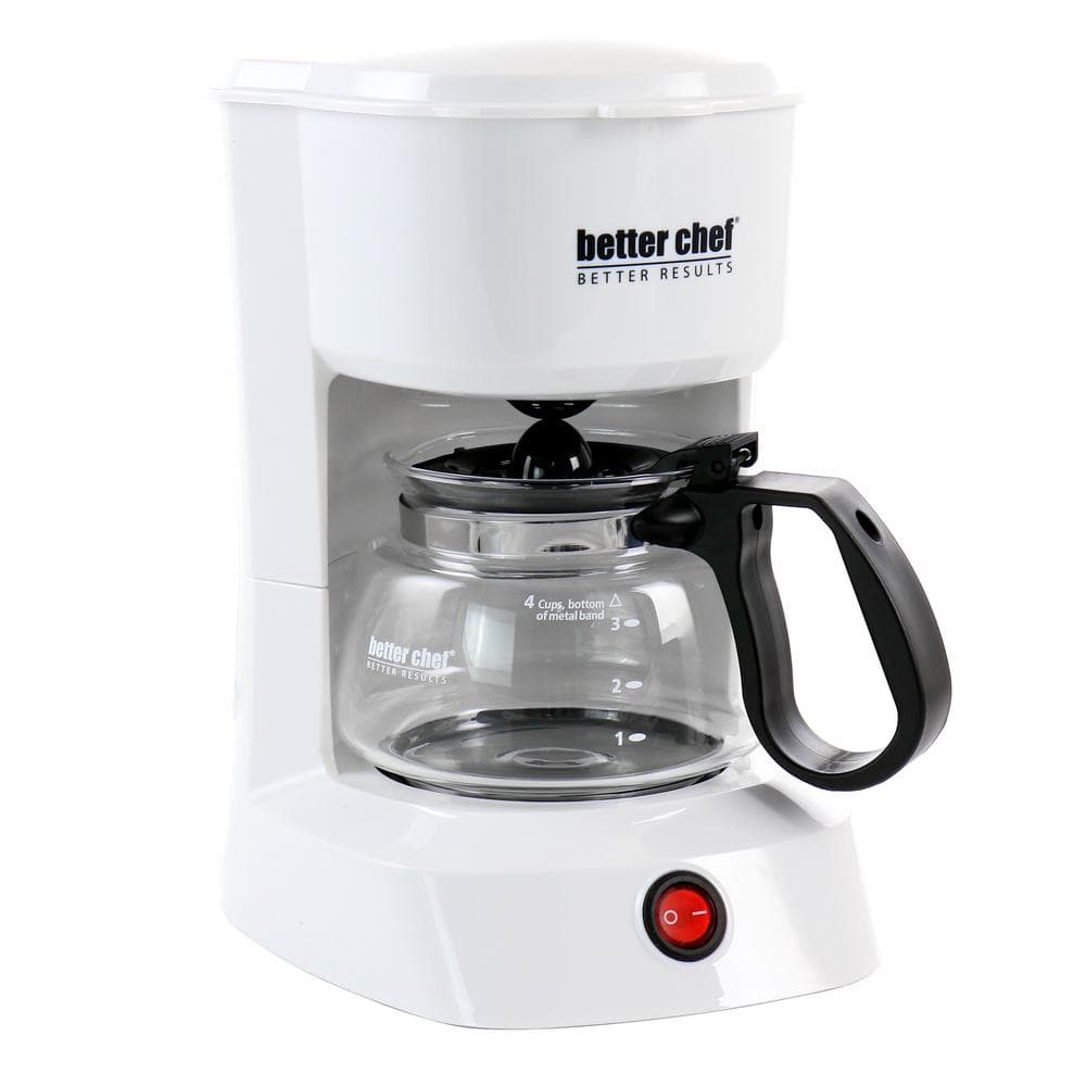Commercial Chef Drip Coffee Maker With Pour Over Filter & Reviews