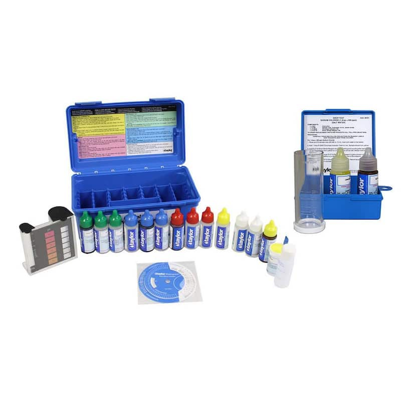 Complete Swimming Pool/Spa Test Kit Plus Sodium Chloride Salt Water Test