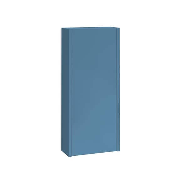 WS Bath Collections Dalia 13.8 in. W x 6.9 in. D x 31.5 in. H Bathroom Storage Wall Cabinet in Island Matte