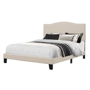 Kiley Linen King Bed in One