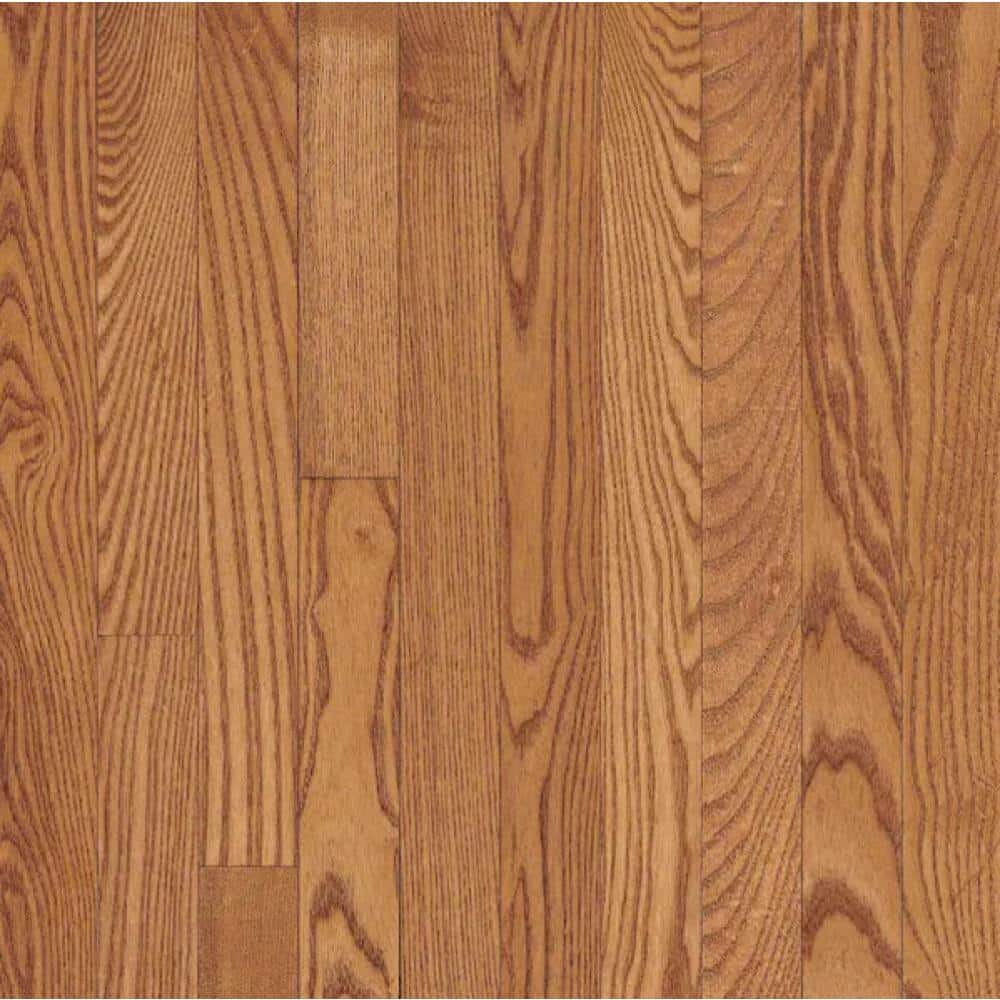 Bruce Take Home Sample - American Originals 5 in. W x 7 in. L Copper Light Oak Solid Hardwood Flooring, Medium