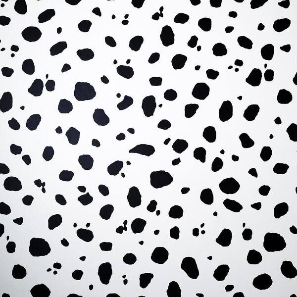 Arthouse Dalmatian Spot Black and White Paste The Paper Wallpaper
