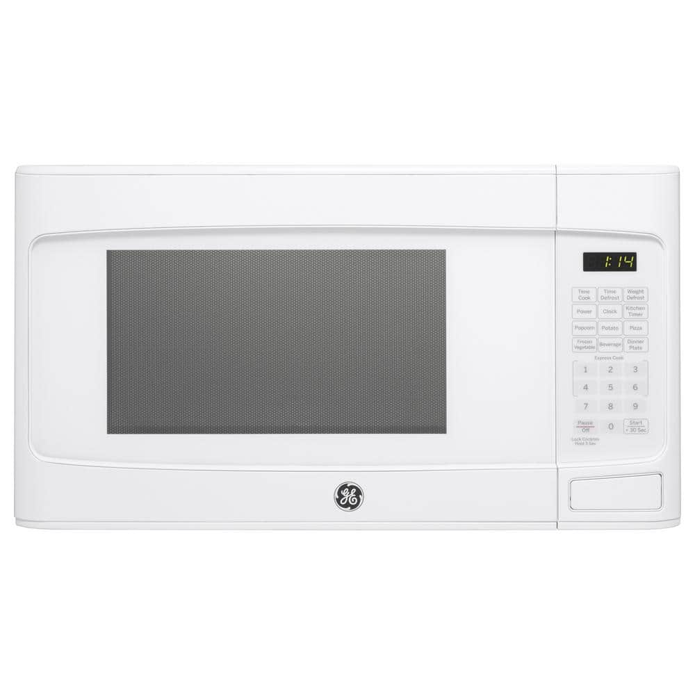 GE JESP113DPBB 21 Inch Countertop Microwave Oven with 1.1 Cu. Ft