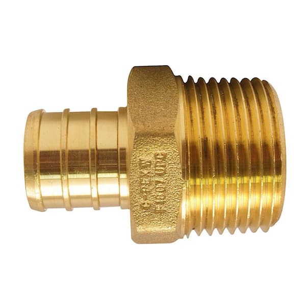 3/4 in. Brass PEX-B Barb x 3/4 in. MNPT Adapter