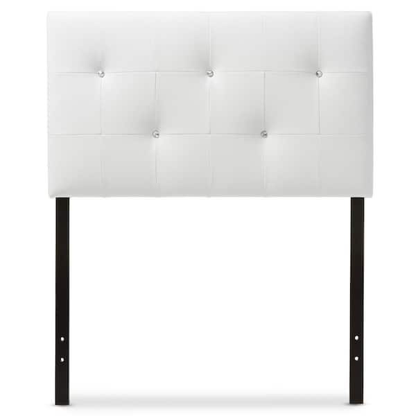 Baxton Studio Dalini White Full Headboard