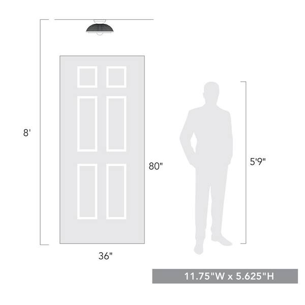 Golden Lighting - Crawford Flush Mount