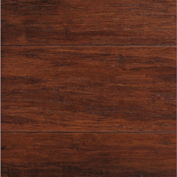 Hand Sed Strand Woven Brown, Strand Bamboo Flooring Home Depot