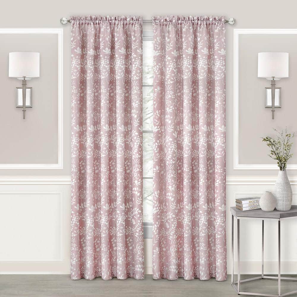 ACHIM Spectrum Pannello Per Finestra Morbido 127x213 Cm - Tenda In Poliestere Lilla/Turchese Con Tasca Per Asta, Filtro Luce, Lavabile, Stile Moderno E Colorato - 5