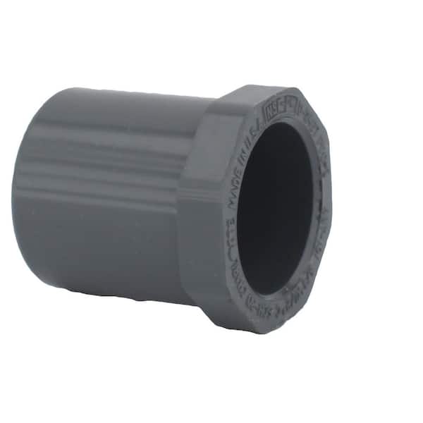 Charlotte Pipe 4 in. x 3 in. PVC Sch. 80 Reducer Bushing