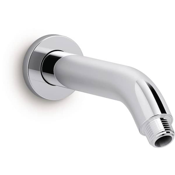 KOHLER Exhale 7-3/16 in. Shower Arm and Flange in Polished Chrome