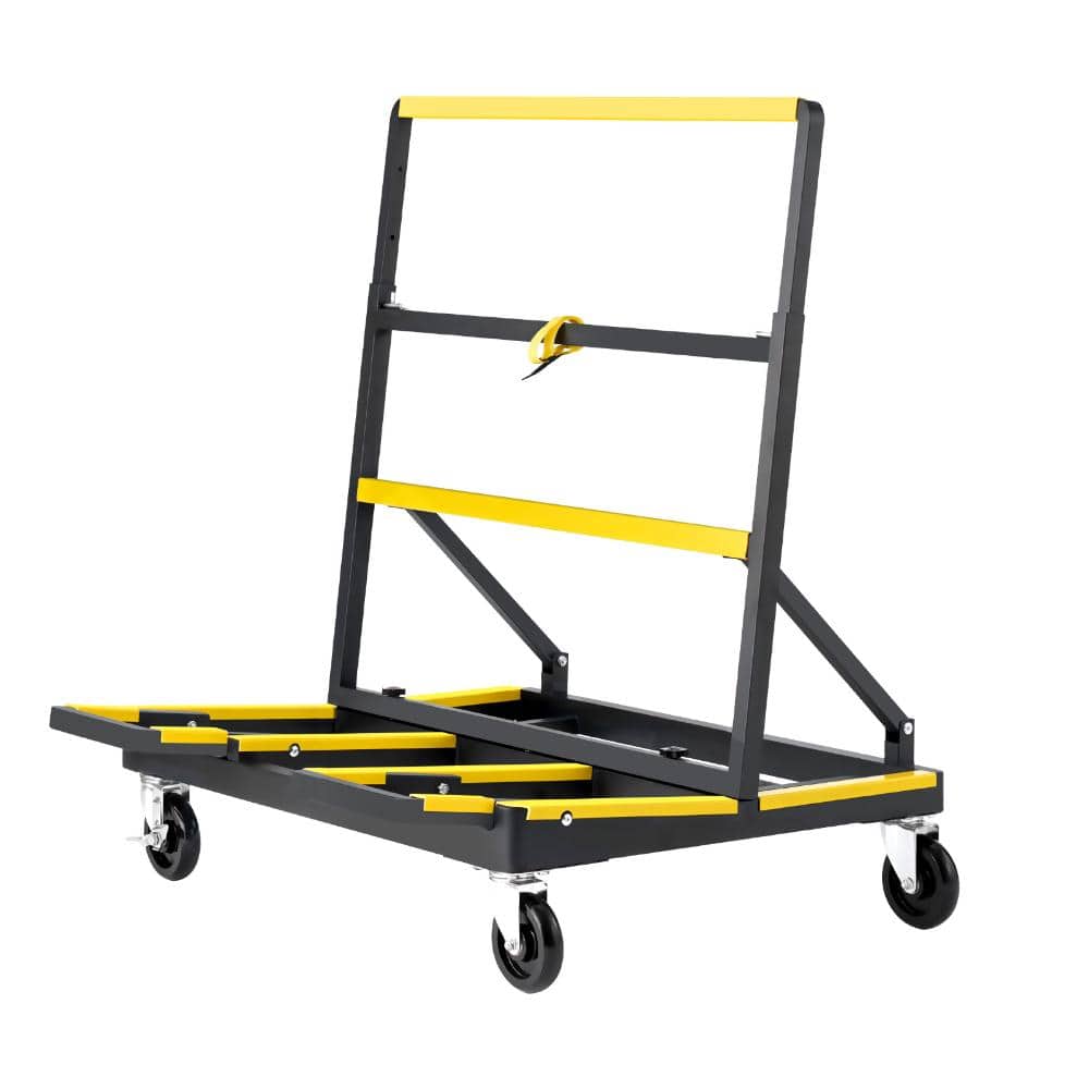 Avex 1800 lb. Capacity Drywall Cart Dolly Foldable Steel Panel Hand Truck with 2 Brake wheels & Expandable Deck price history on PriceWatchPro