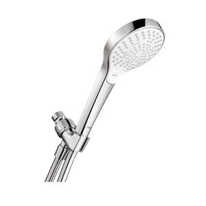 Croma Select S 3-Spray Patterns with 2 GPM 4.25 in. Wall Mount Handheld Showerhead Set in Chrome