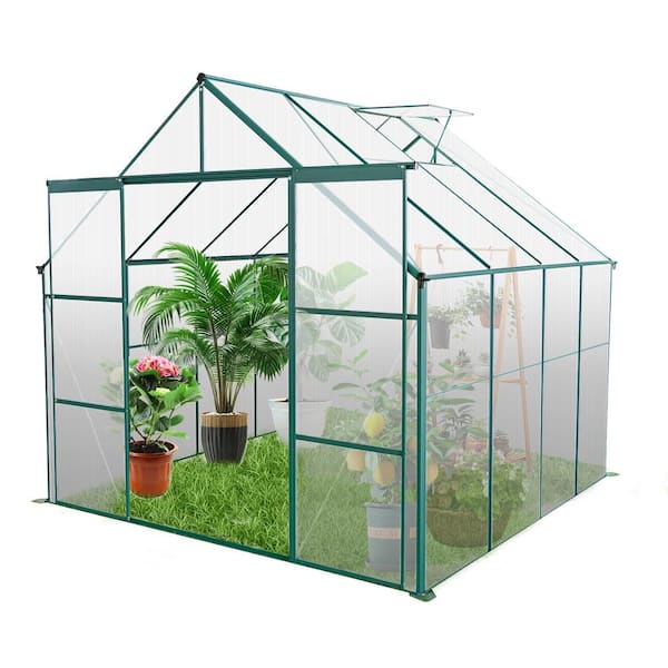 Walk-in Greenhouse 94.50 in. W x 97.75 in. D x 89.50 in.