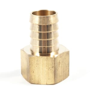 3/4 in. ID Hose Barb x 3/4 in. FIP Lead Free Brass Adapter Fitting (5-Pack)