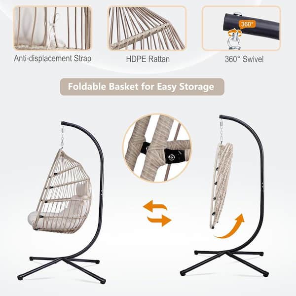 テーブル・チェア・ハンモック asimocrafts asigrille_ztable Amazon.com: Tangkula Hanging Chaise Lounge, Arc Stand
