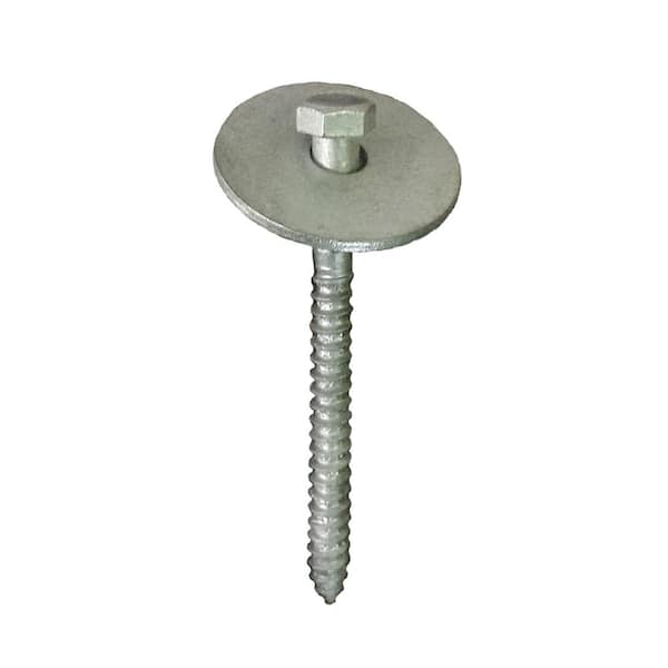 Multinautic 3/8 in. Dia. x 4-1/2 in. L HDG Lag Bolt Kit with 1-3/4 in. Large Washers for Dock Float Drum Installation (12-Pack)