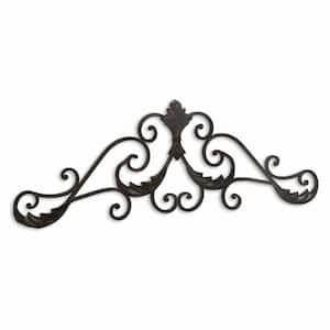 Victoria 31.5 in Brown Curved Rustic Hanging Wall Decor