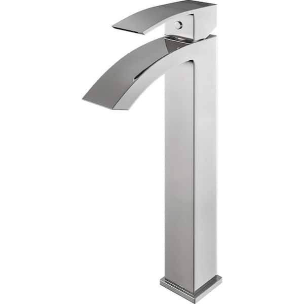 VIGO Duris Single Handle Single-Hole Bathroom Vessel Faucet in Chrome