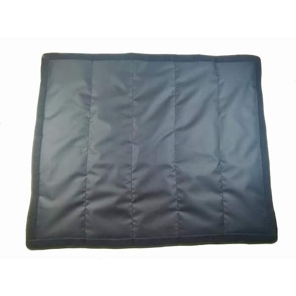 Wellco 39 in. x 32 in. Black Velcro Fireplace Storm Warmer Screen