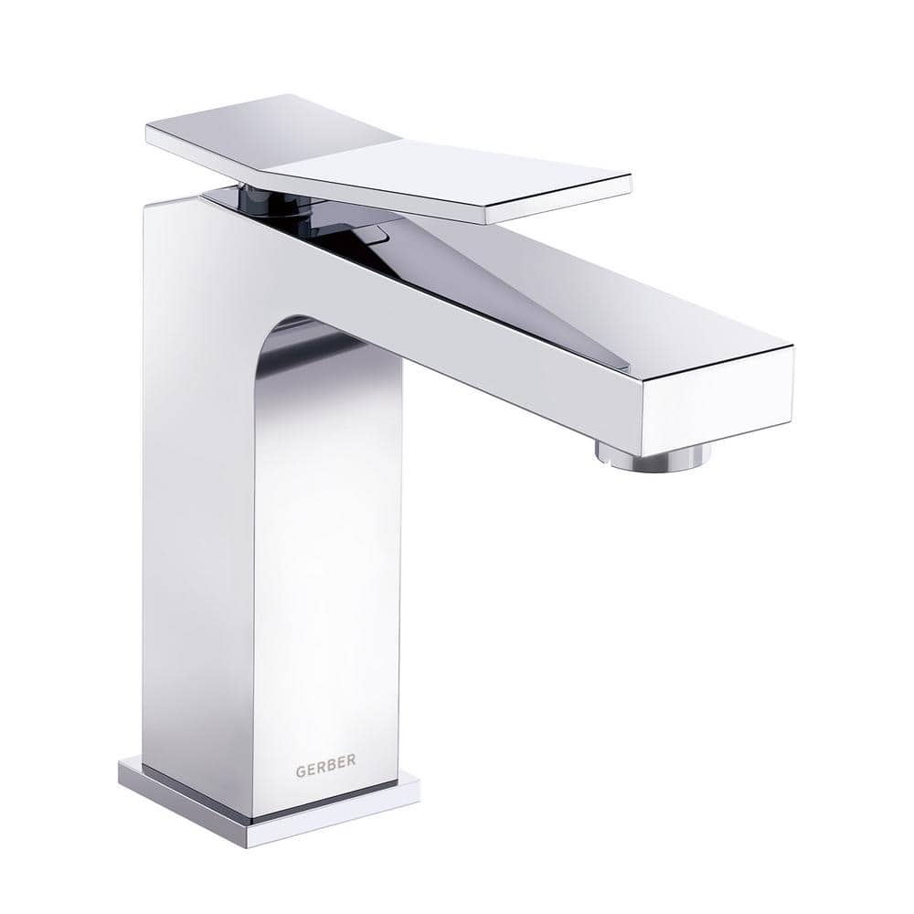 Avian Chrome Single-Handle Monoblock Bathroom Faucet