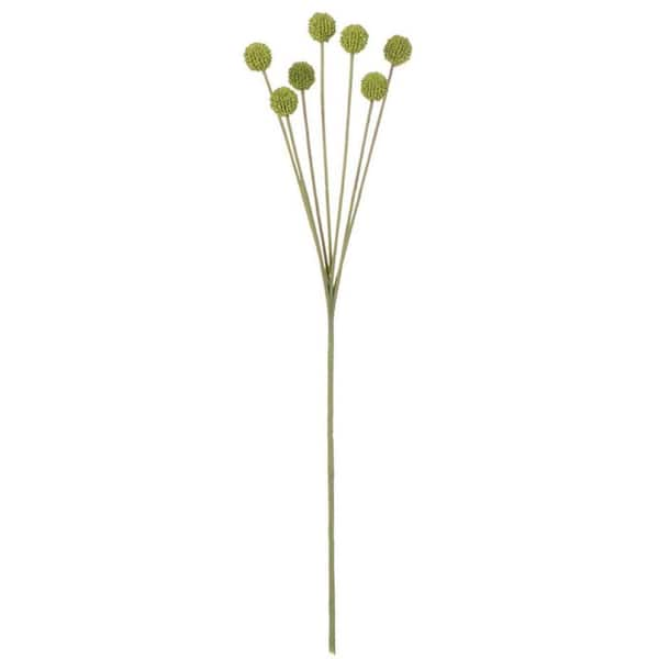 SULLIVANS 24 in. Artificial Green Billy Button Stem GA1226 GR - The ...