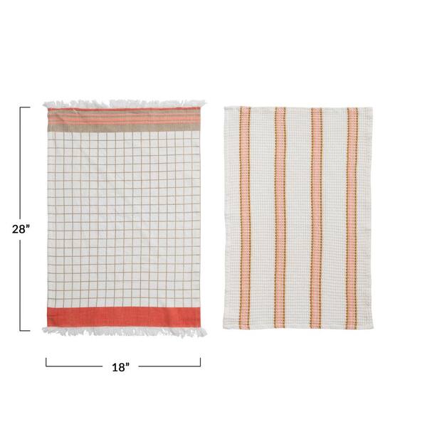 Cotton Tea Towels, Set of 2