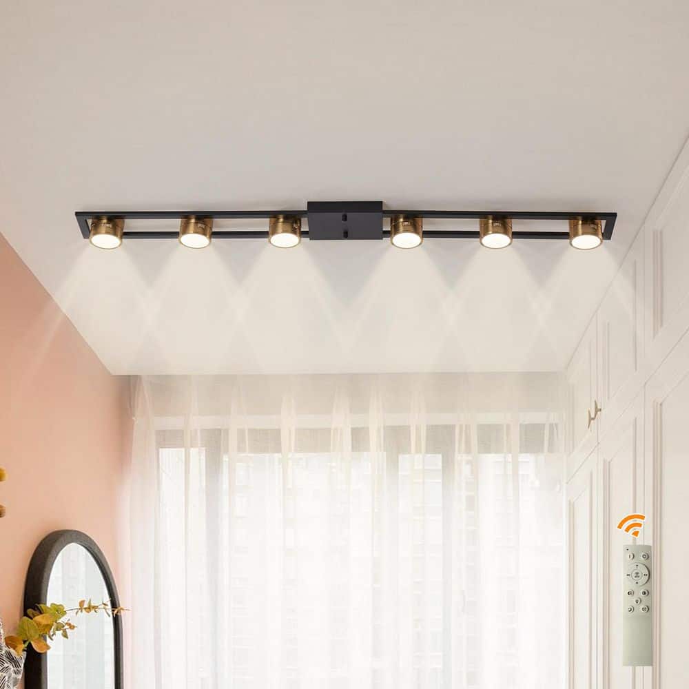 black-genoci-flush-mount-