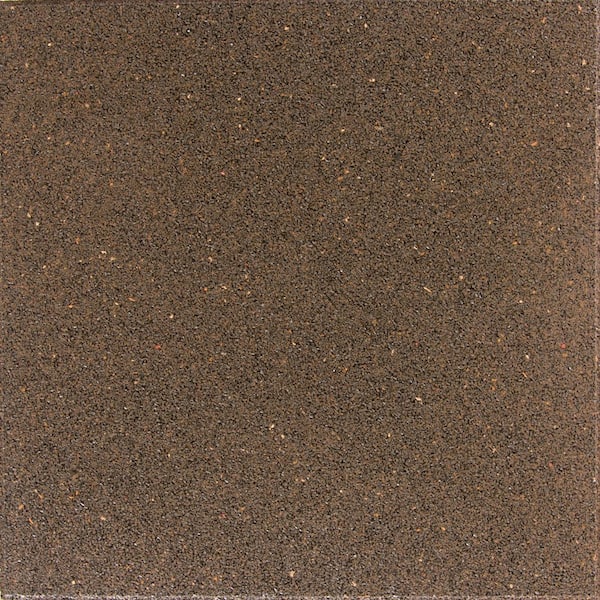 Reversible 16 in. x 16 in. x 0.75 in. Earth Brick Face/Flat Profile Rubber Paver Reversible 16 in. x 16 in. x 0.75 in. Earth Brick Face/Flat Profile Rubber Paver