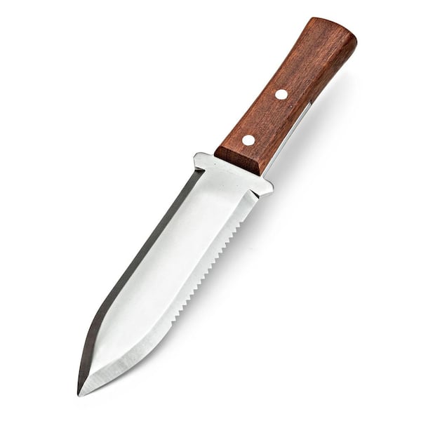 KINGS COUNTY TOOLS 4. 1in Hori Hori Garden Trowel Weeding Knife