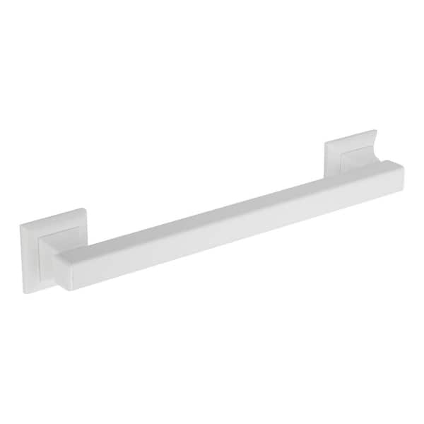 Glacier Bay 32 in. Designer Style Grab Bar in White