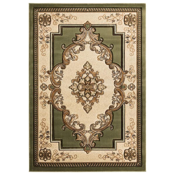 United Weavers Bristol Fallon Green 2 ft. 7 in. x 7 ft. 4 in. Area Rug