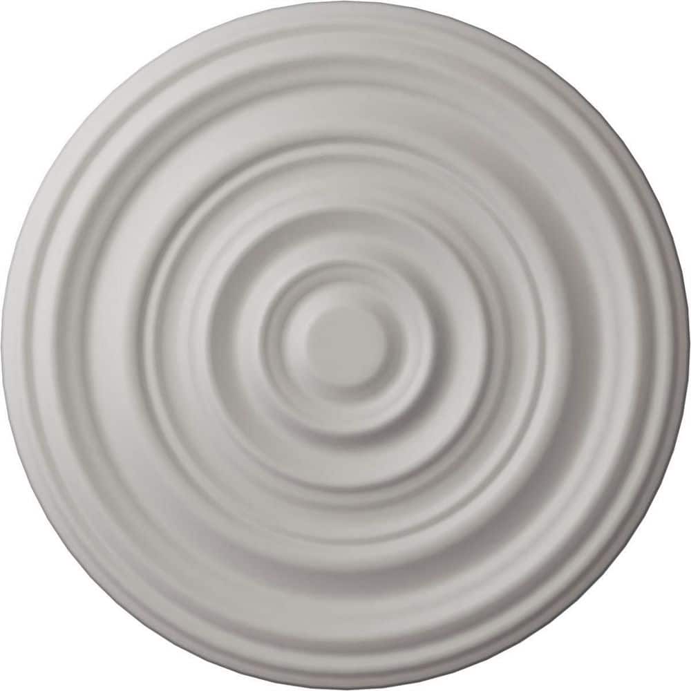 Ultra Pure White Polyurethane Ceiling Medallion, 29-Inch Diameter