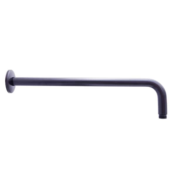 Dyconn 16 in. Right Angled Shower Arm with Flange in Oil Rubbed Bronze